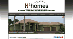 Desktop Screenshot of h3homes.com